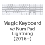 Magic Keyboard w/Numeric Keypad (wireless - Lightning) (2016+)