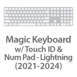 Magic Keyboard w/Touch ID & Numeric Keypad (wireless - Lightning) (2021-2024)