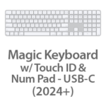 Magic Keyboard w/Touch ID & Numeric Keypad (wireless - USB-C) (2024+)