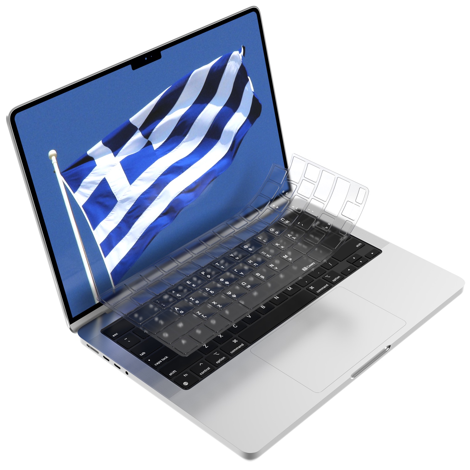 Greek Keyboard Cover - Image 2