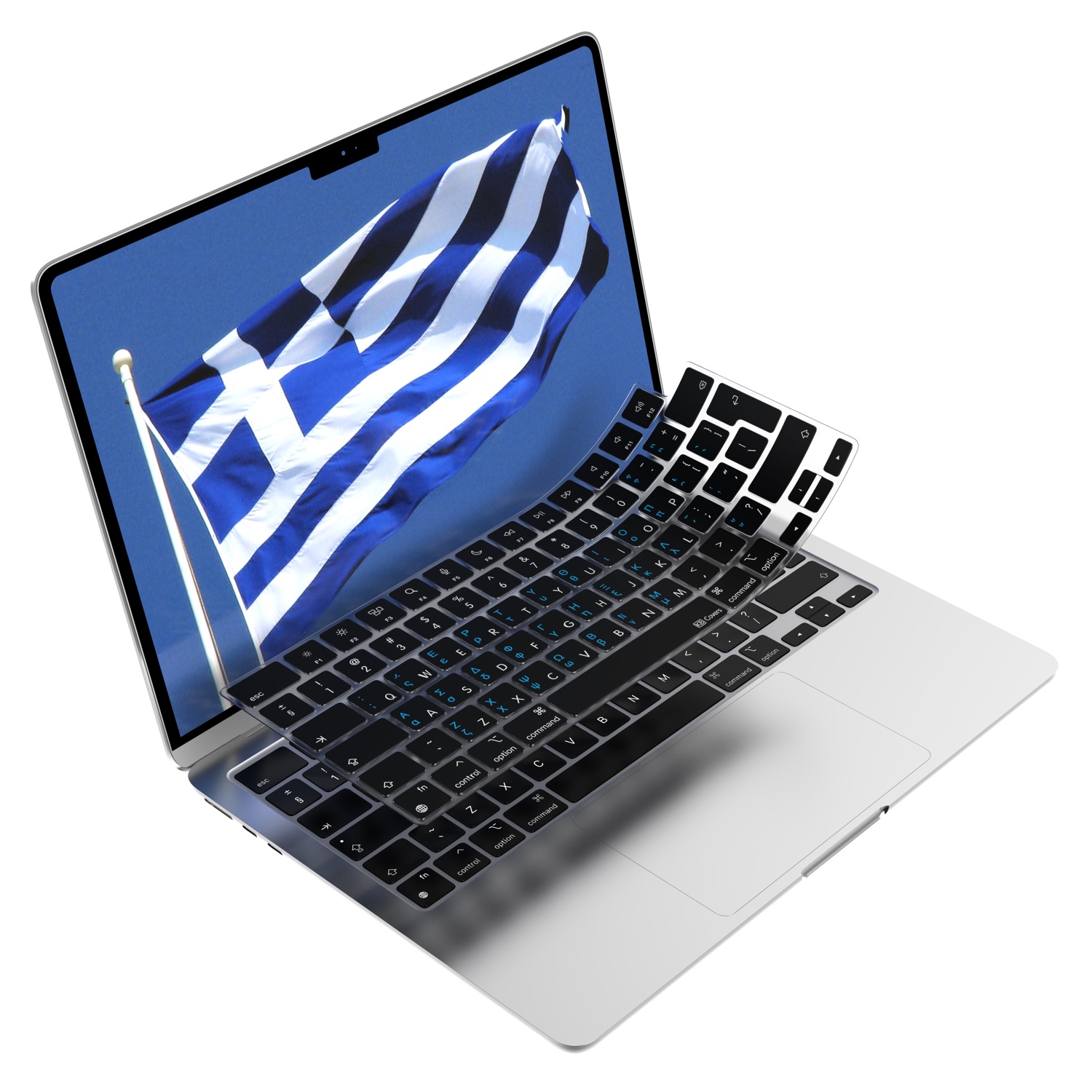 Greek Keyboard Cover - ISO